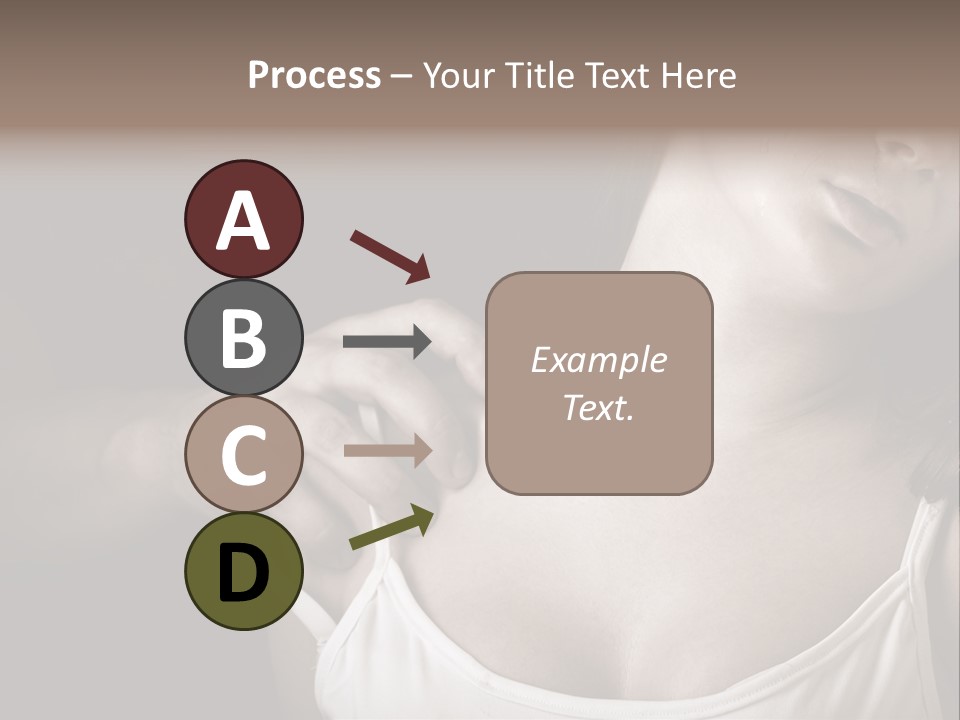 Pain Depression Abused PowerPoint Template