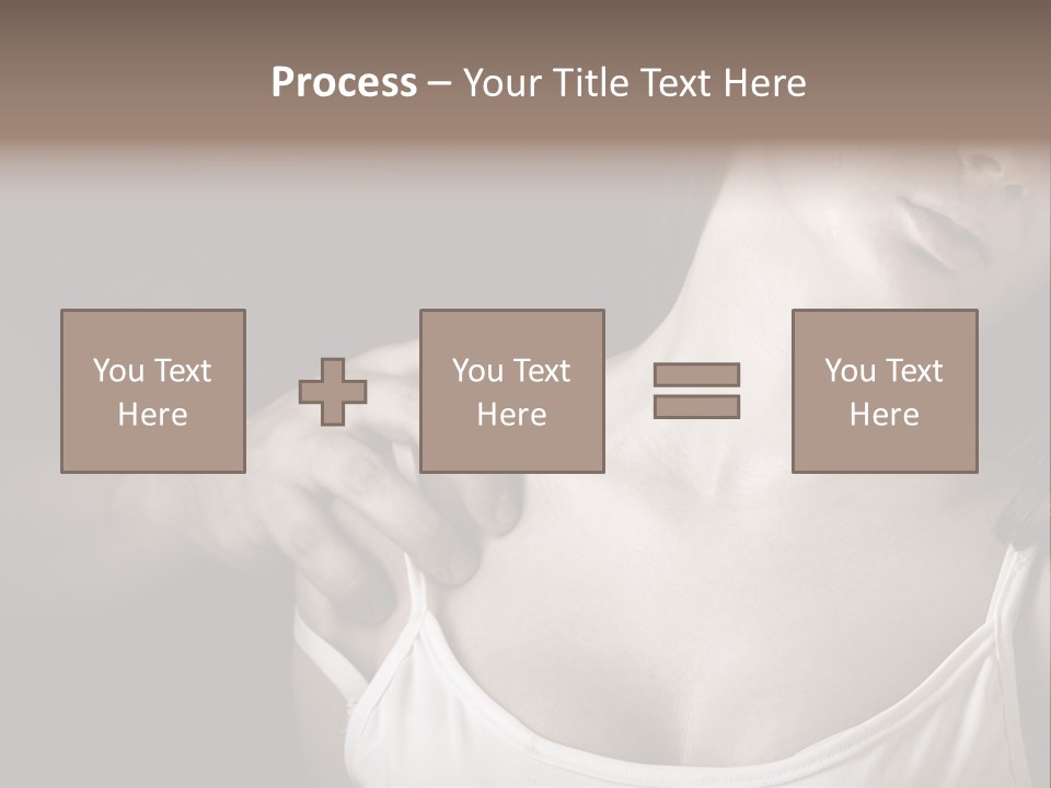 Pain Depression Abused PowerPoint Template