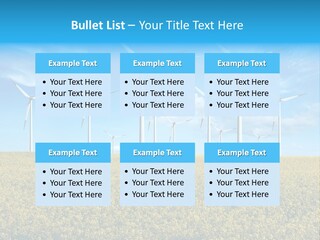 Generator Electric Industry PowerPoint Template