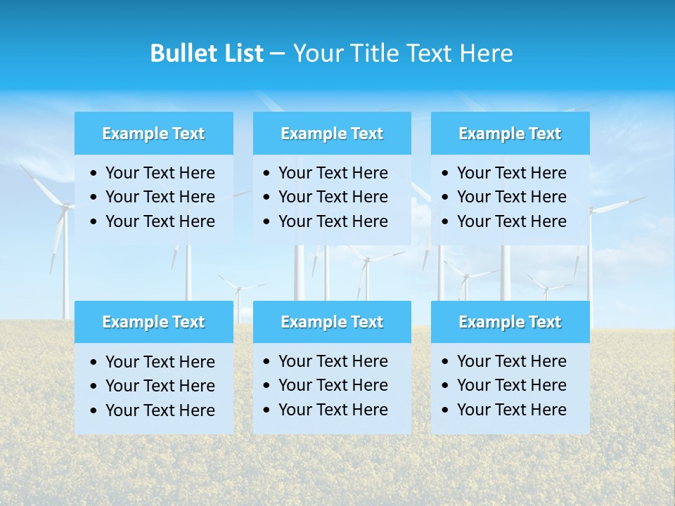 Generator Electric Industry PowerPoint Template
