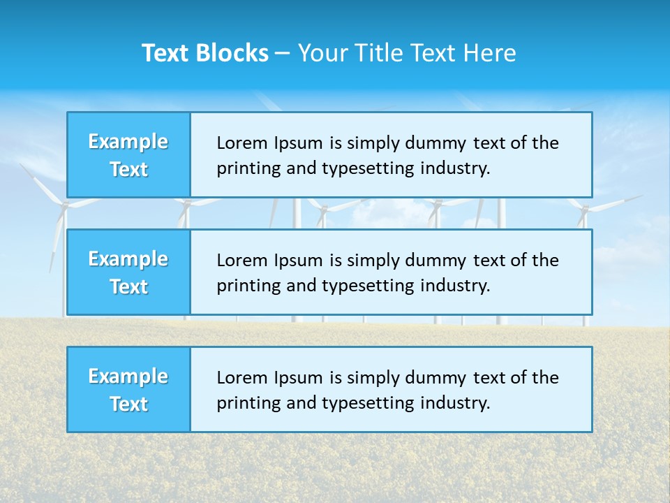 Generator Electric Industry PowerPoint Template