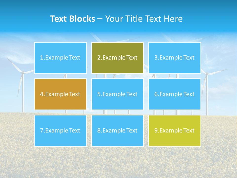 Generator Electric Industry PowerPoint Template