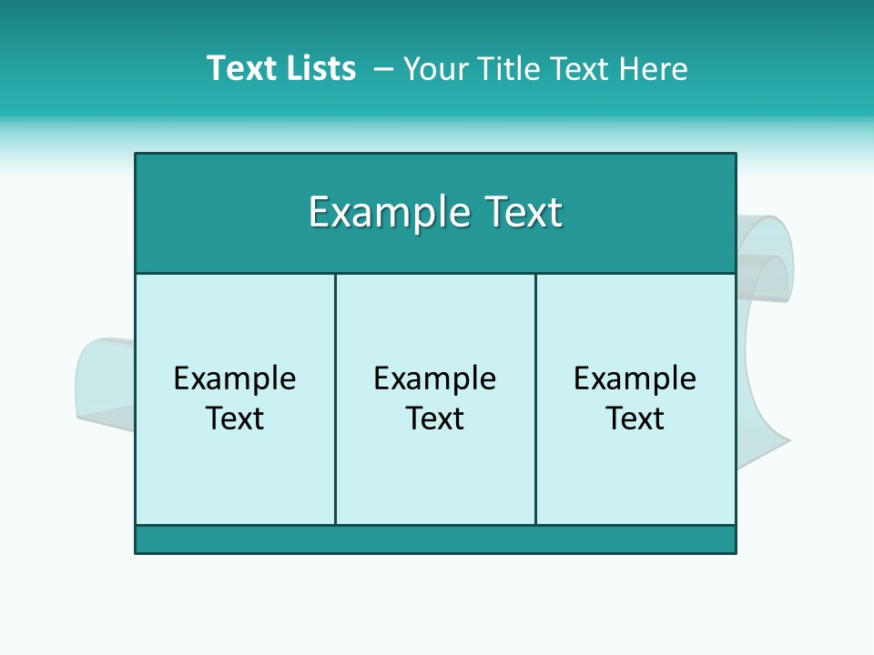 Decor Plastic Detail PowerPoint Template