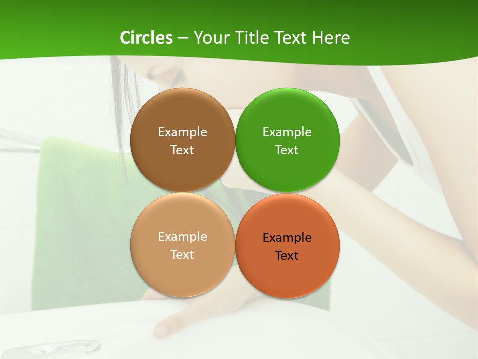 Disgusted Sink Girl PowerPoint Template