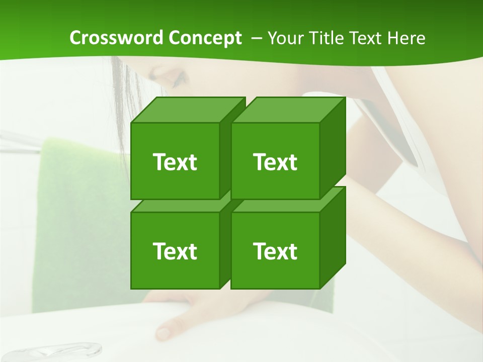 Disgusted Sink Girl PowerPoint Template