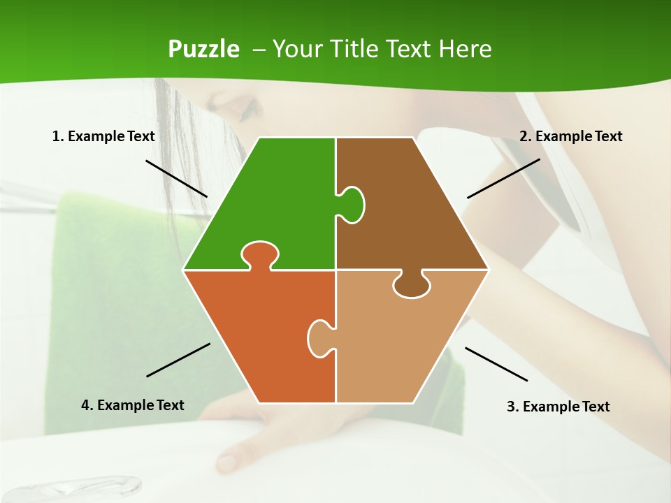 Disgusted Sink Girl PowerPoint Template