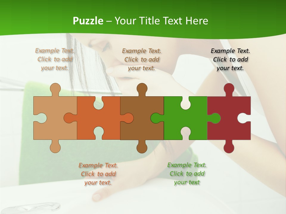 Disgusted Sink Girl PowerPoint Template