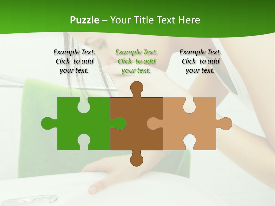 Disgusted Sink Girl PowerPoint Template