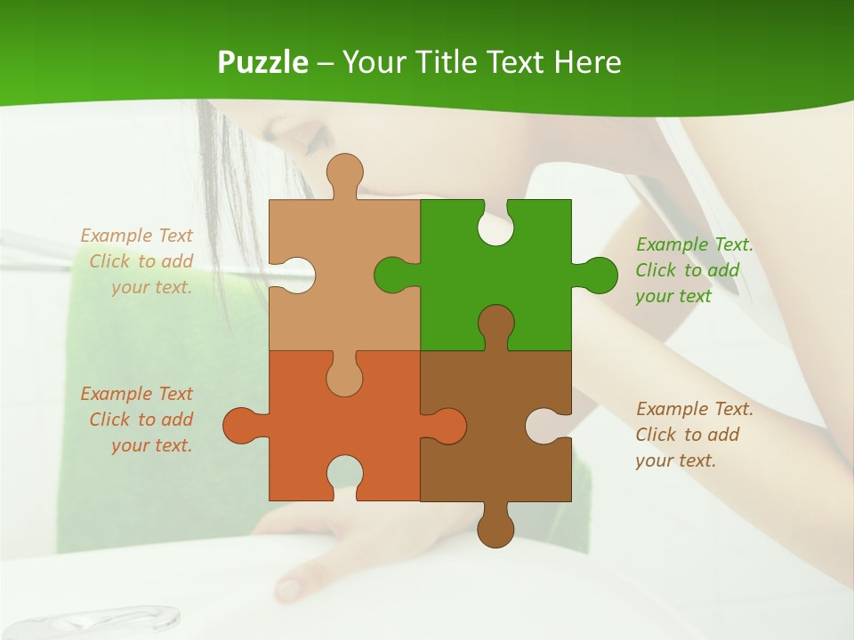 Disgusted Sink Girl PowerPoint Template