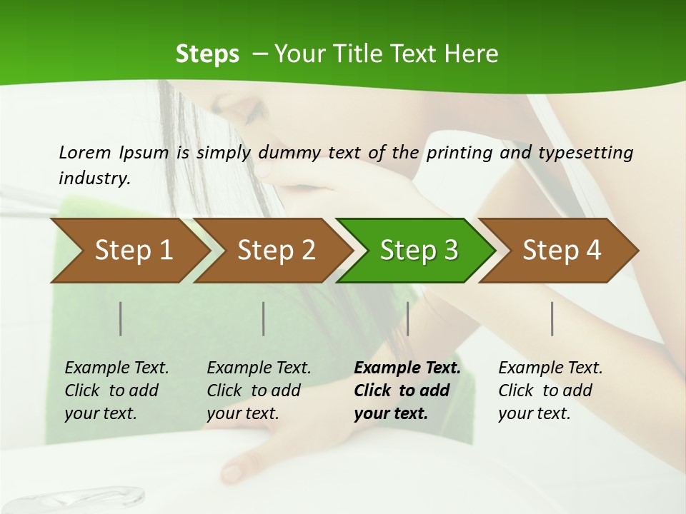 Disgusted Sink Girl PowerPoint Template