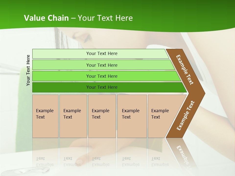 Disgusted Sink Girl PowerPoint Template