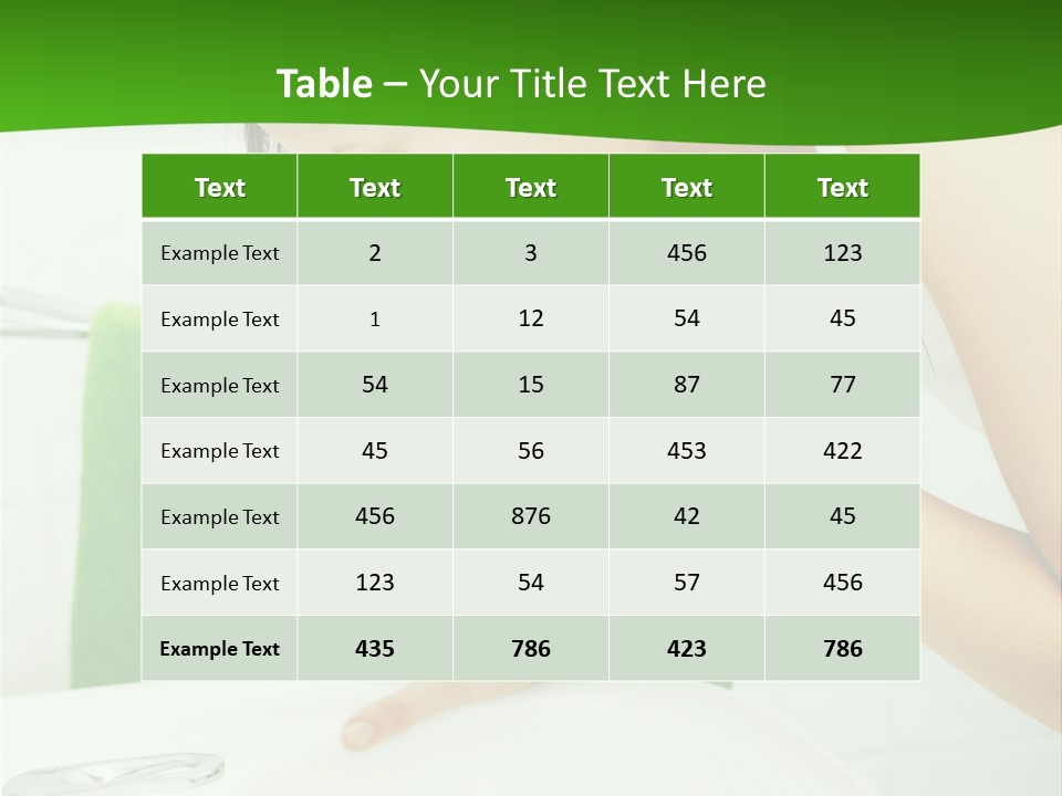 Disgusted Sink Girl PowerPoint Template