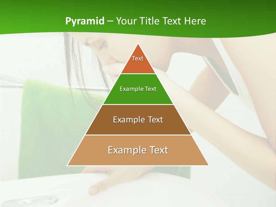 Disgusted Sink Girl PowerPoint Template