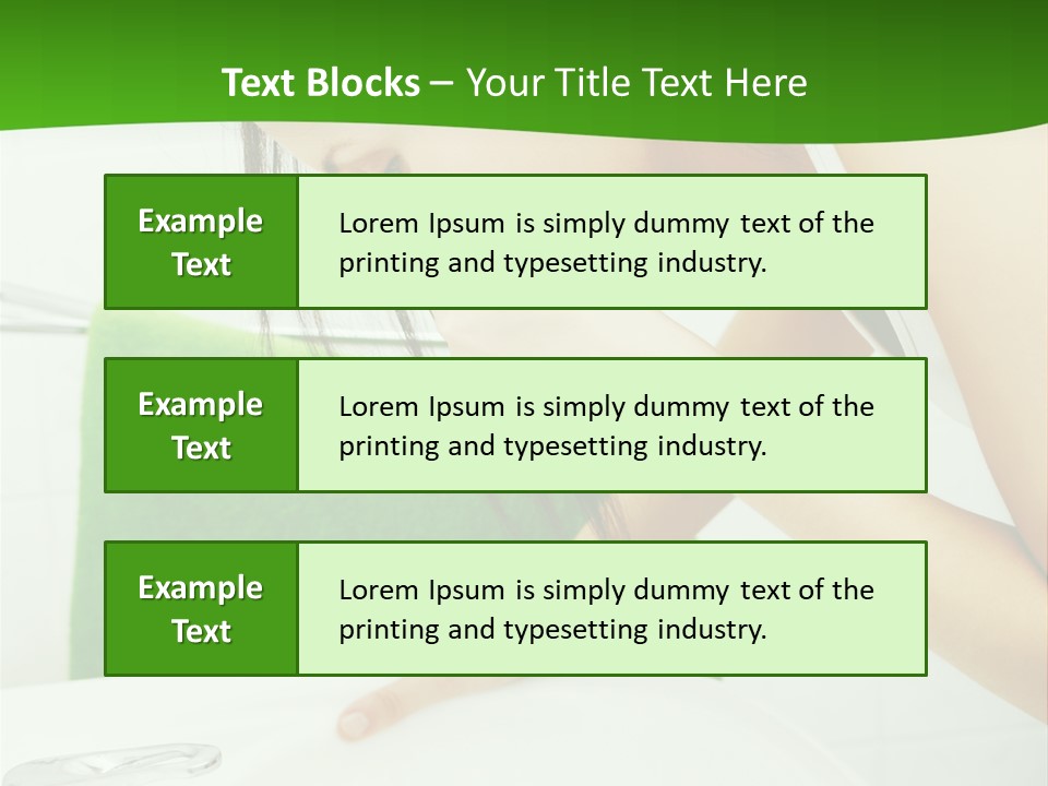 Disgusted Sink Girl PowerPoint Template