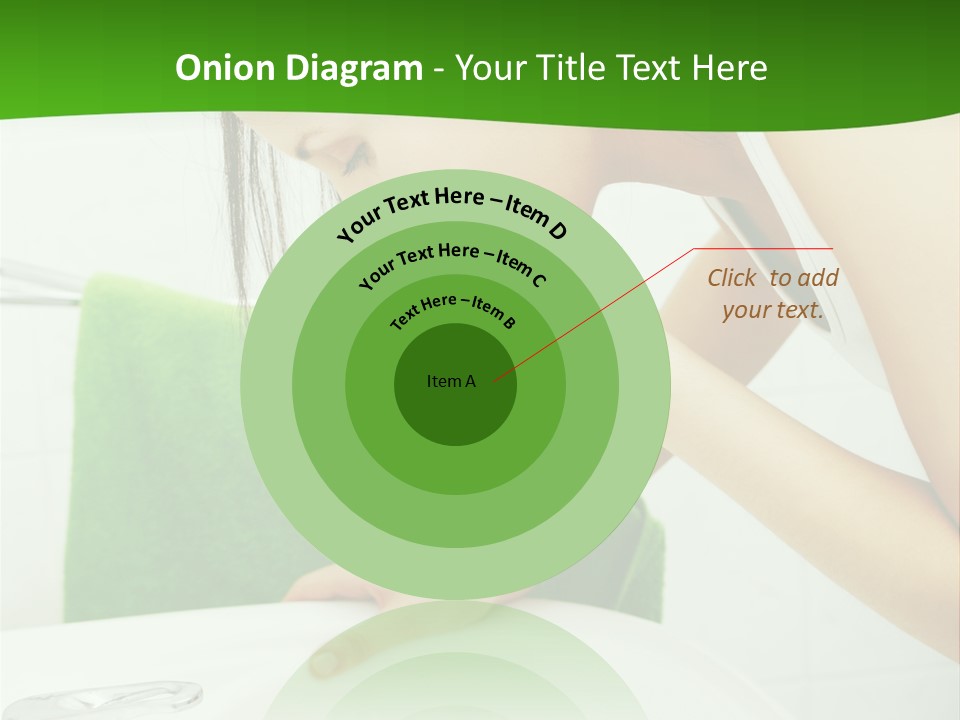 Disgusted Sink Girl PowerPoint Template