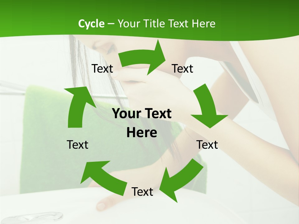 Disgusted Sink Girl PowerPoint Template