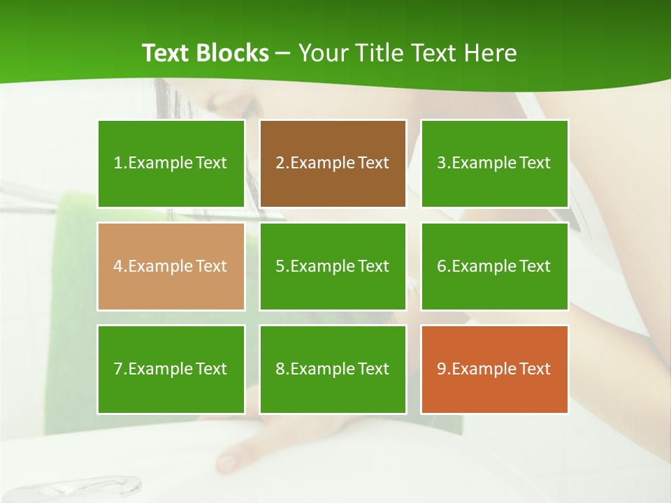 Disgusted Sink Girl PowerPoint Template