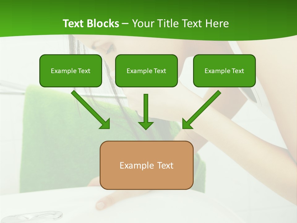 Disgusted Sink Girl PowerPoint Template