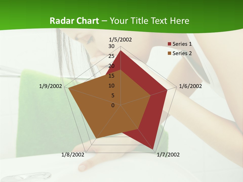 Disgusted Sink Girl PowerPoint Template