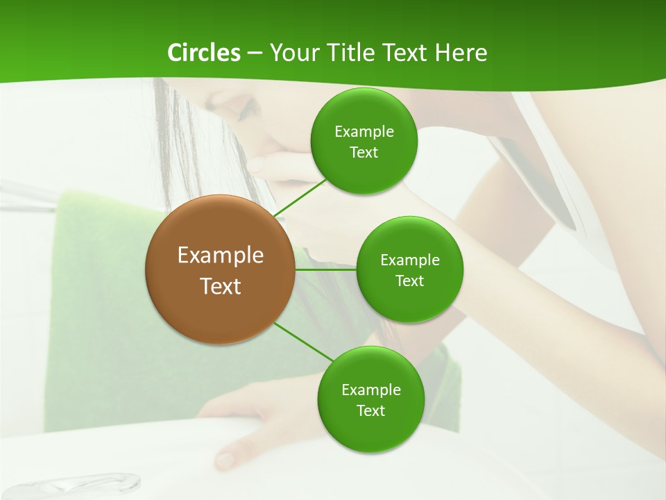 Disgusted Sink Girl PowerPoint Template