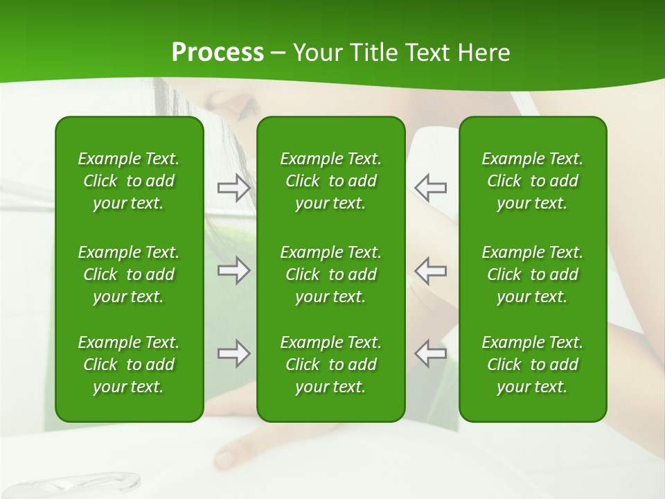 Disgusted Sink Girl PowerPoint Template