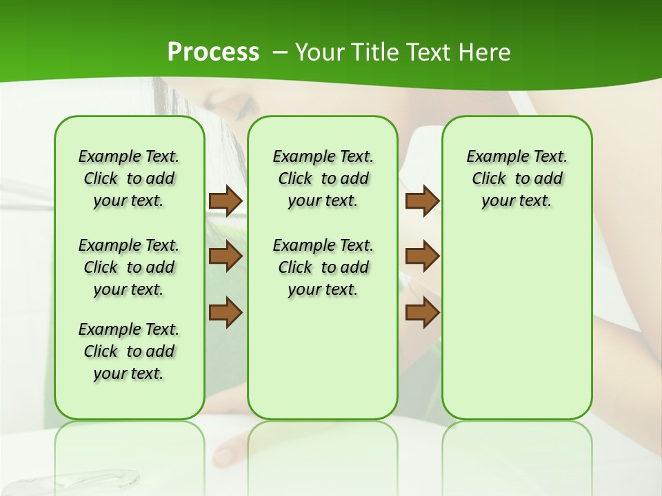 Disgusted Sink Girl PowerPoint Template