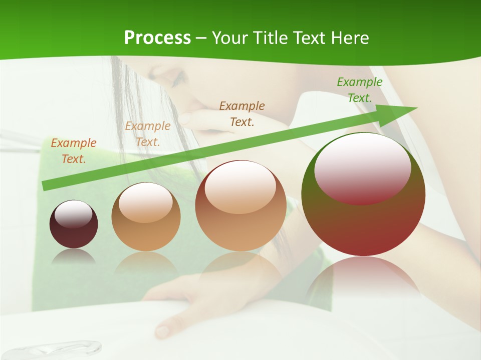 Disgusted Sink Girl PowerPoint Template