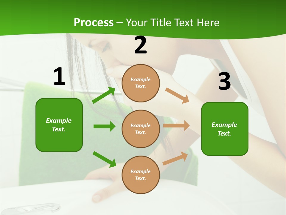 Disgusted Sink Girl PowerPoint Template
