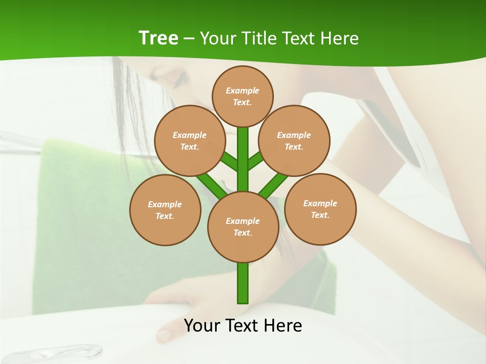 Disgusted Sink Girl PowerPoint Template