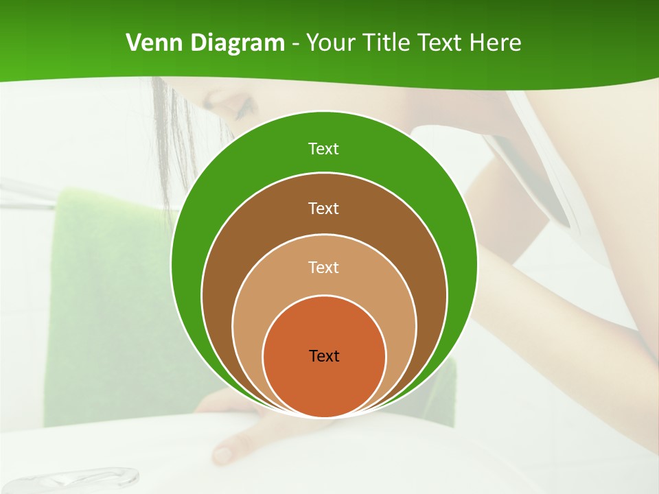 Disgusted Sink Girl PowerPoint Template