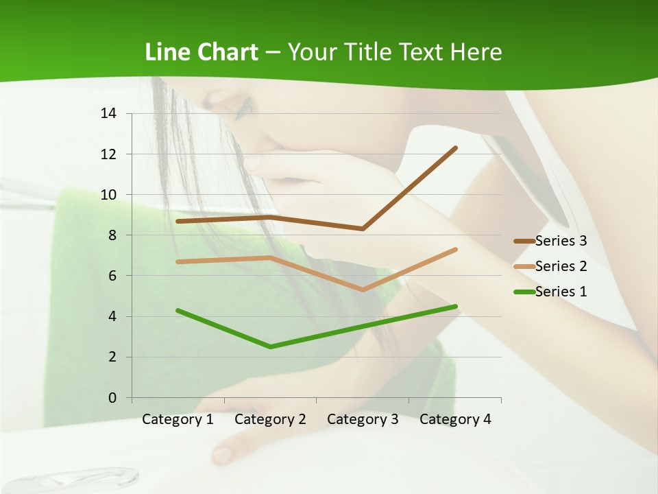 Disgusted Sink Girl PowerPoint Template