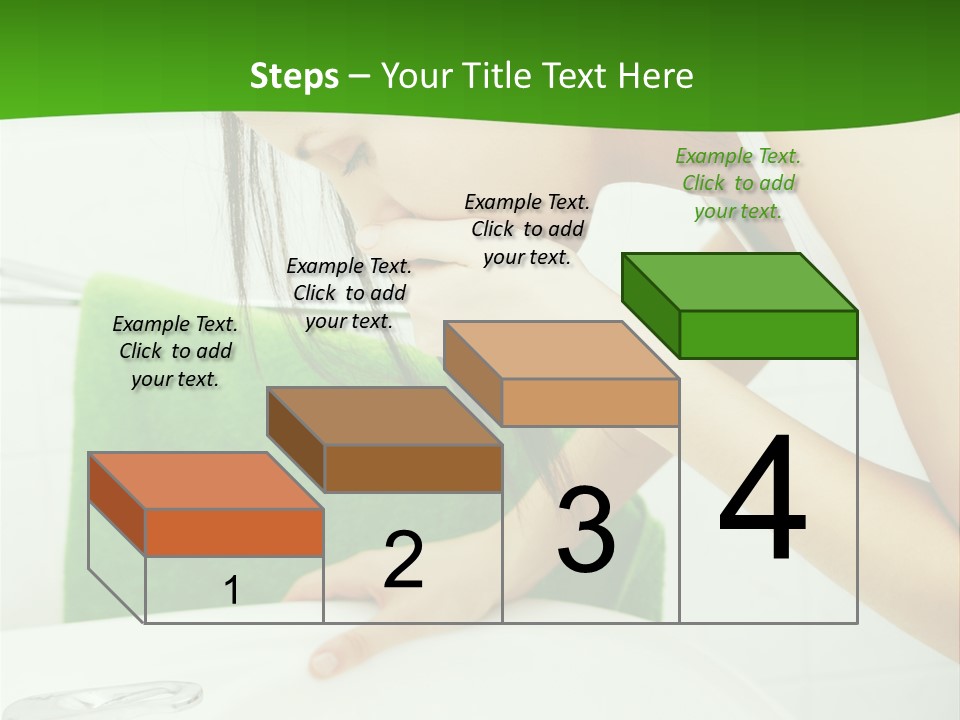 Disgusted Sink Girl PowerPoint Template