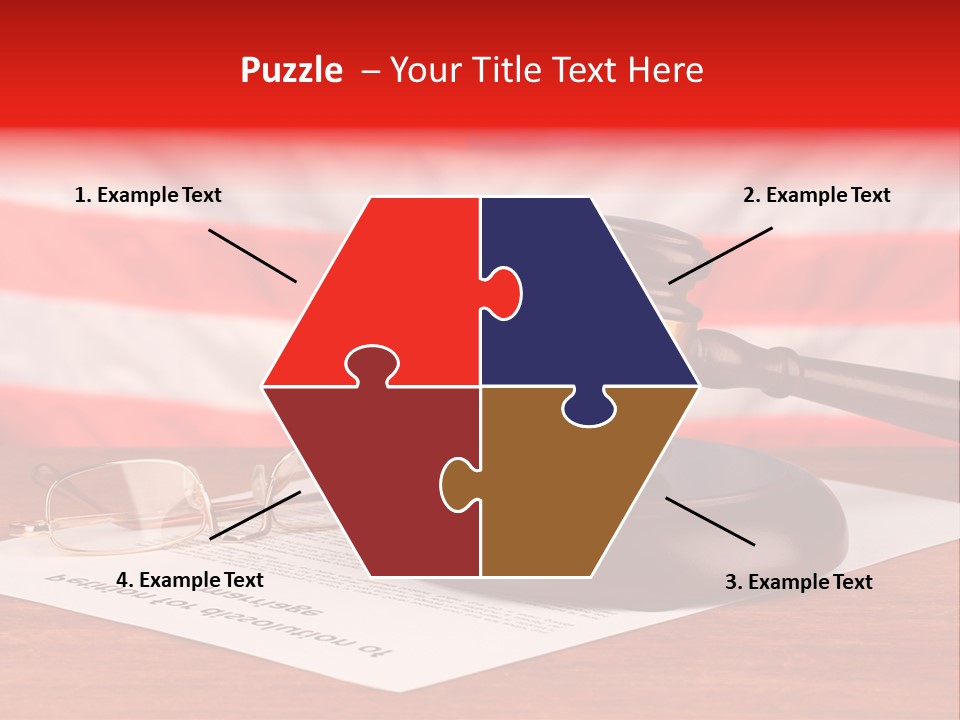 Frame Judge Marriage PowerPoint Template