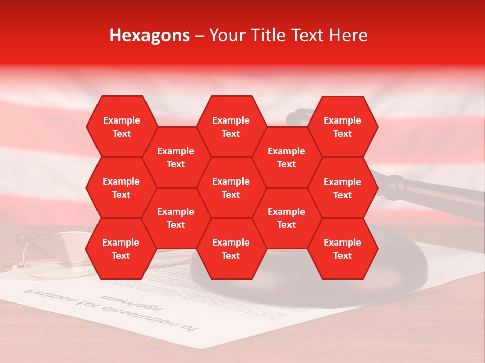 Frame Judge Marriage PowerPoint Template