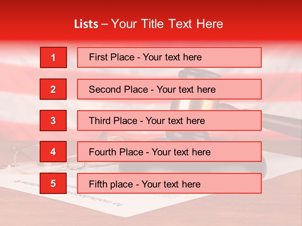 Frame Judge Marriage PowerPoint Template