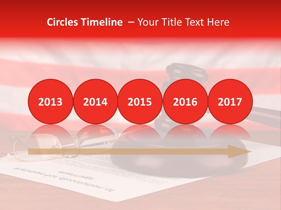 Frame Judge Marriage PowerPoint Template