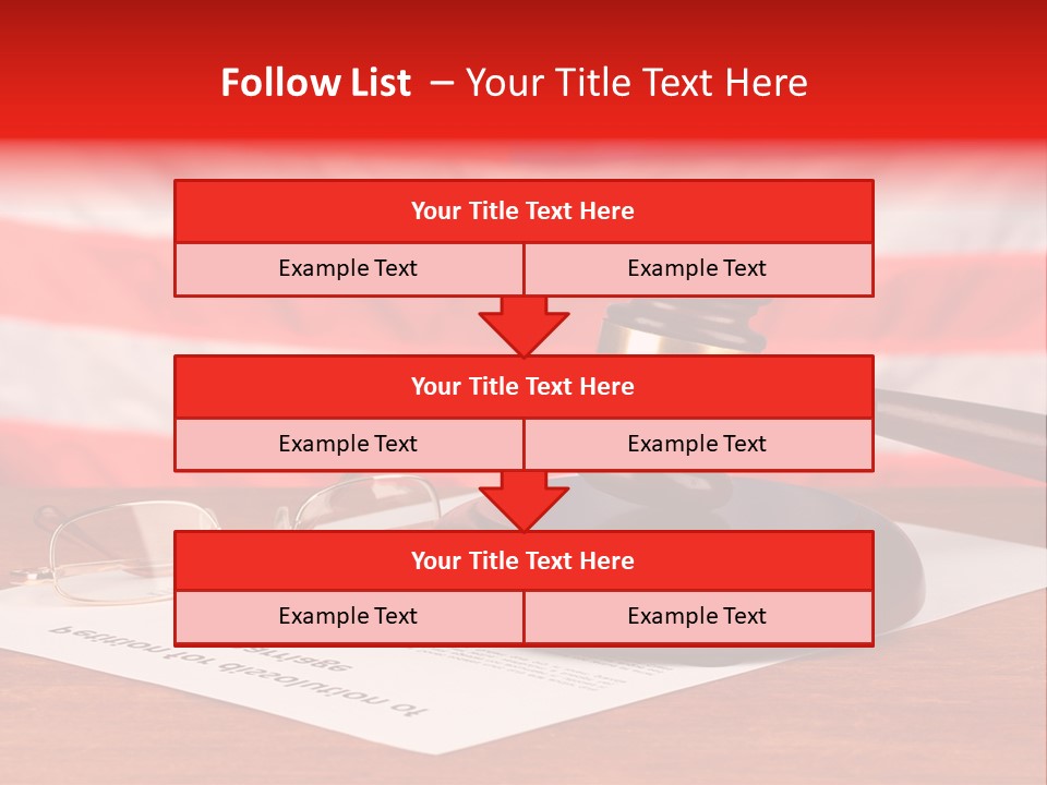 Frame Judge Marriage PowerPoint Template