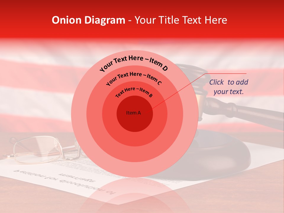 Frame Judge Marriage PowerPoint Template