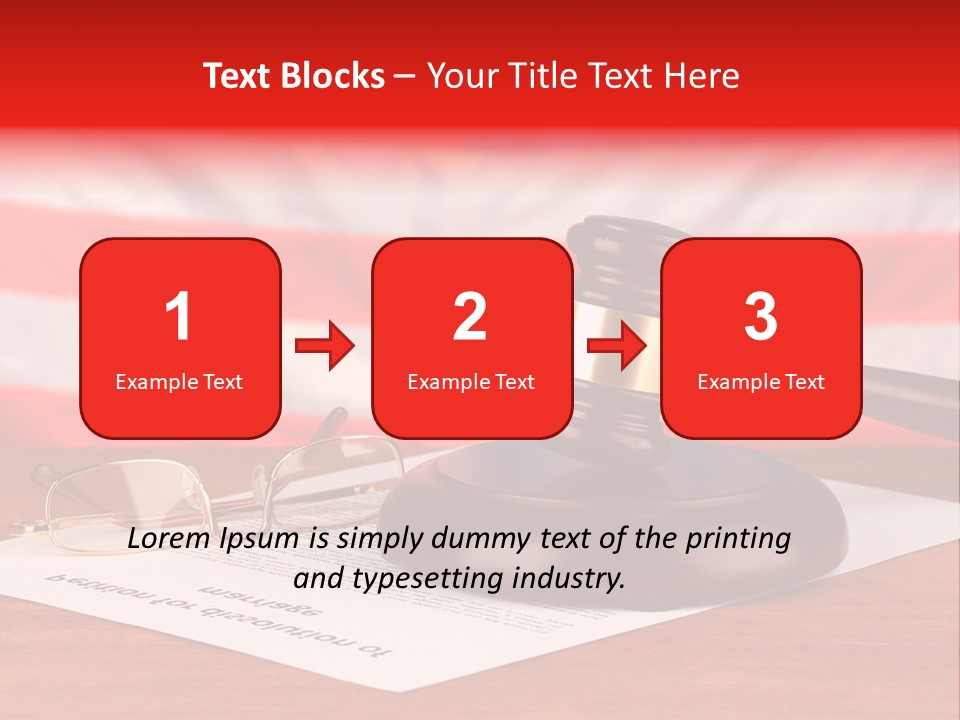 Frame Judge Marriage PowerPoint Template