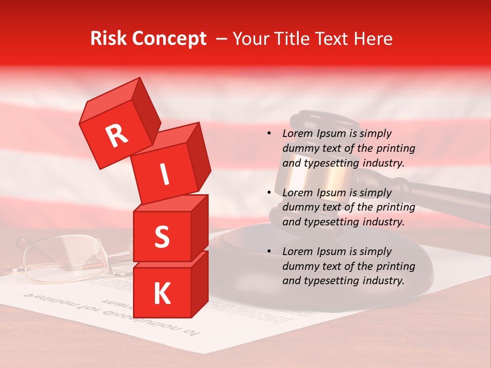 Frame Judge Marriage PowerPoint Template