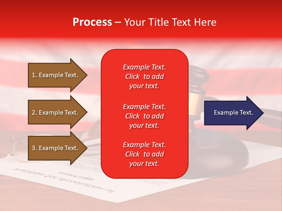 Frame Judge Marriage PowerPoint Template