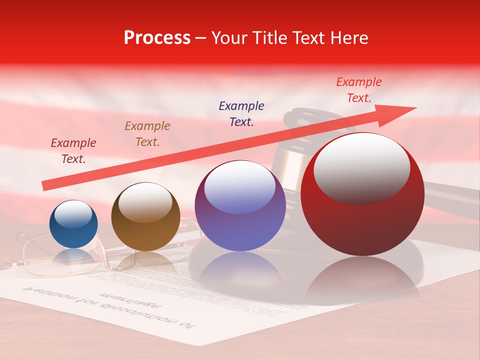 Frame Judge Marriage PowerPoint Template