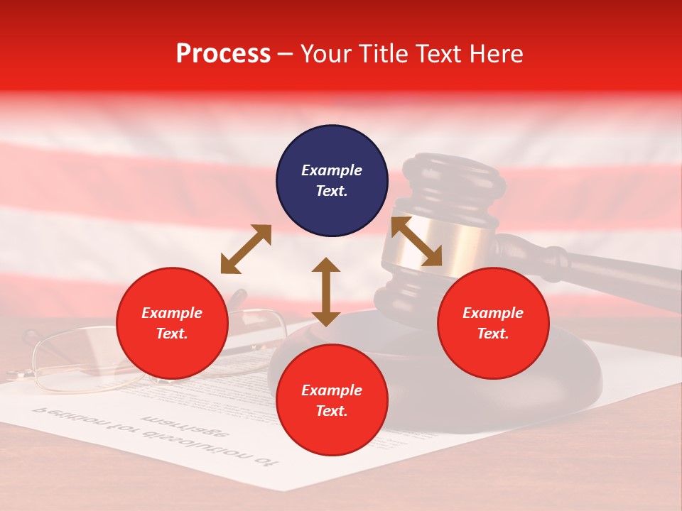 Frame Judge Marriage PowerPoint Template