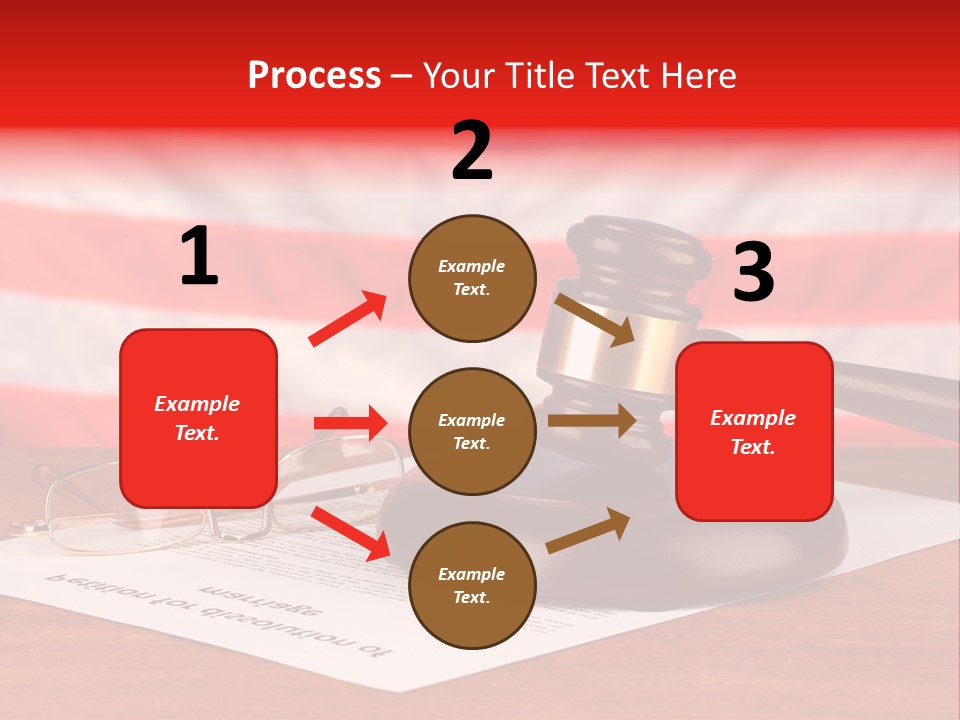Frame Judge Marriage PowerPoint Template