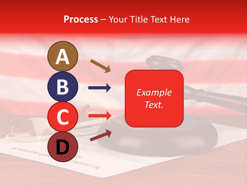 Frame Judge Marriage PowerPoint Template