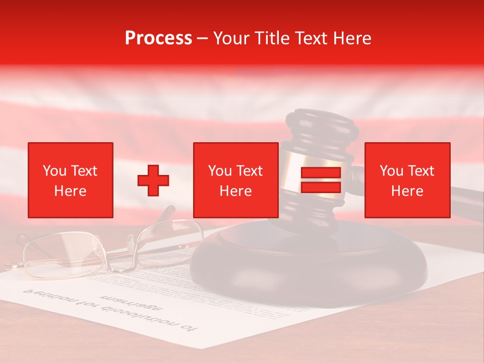 Frame Judge Marriage PowerPoint Template