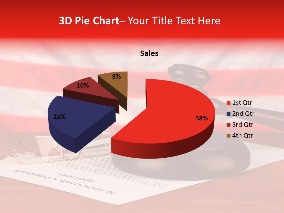 Frame Judge Marriage PowerPoint Template