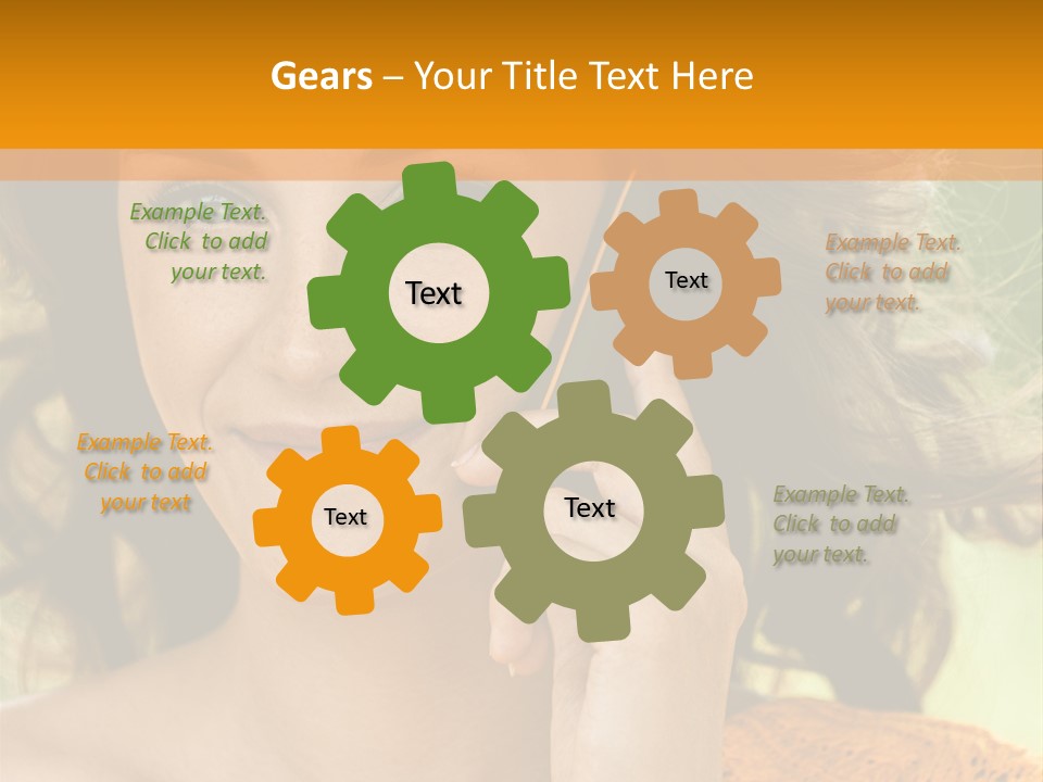 One Telephone Outside PowerPoint Template