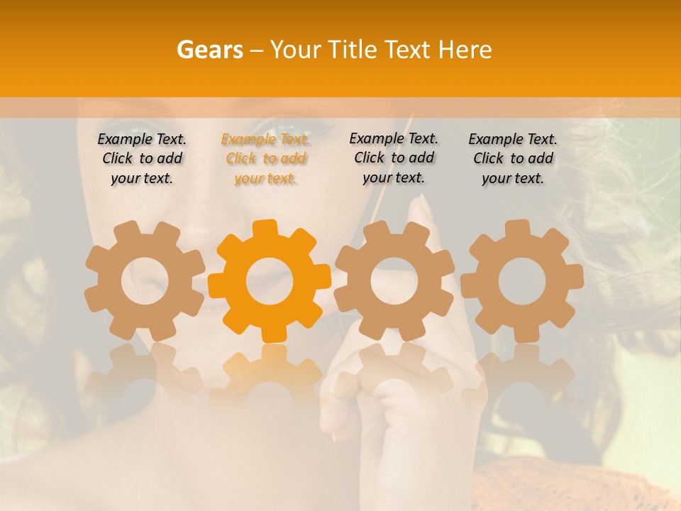 One Telephone Outside PowerPoint Template