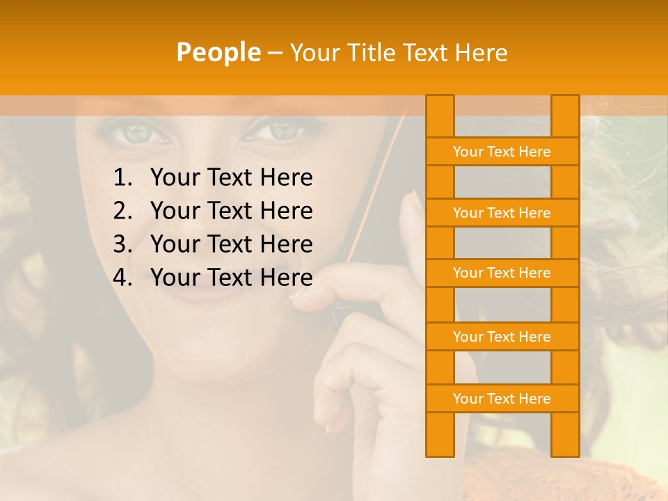 One Telephone Outside PowerPoint Template